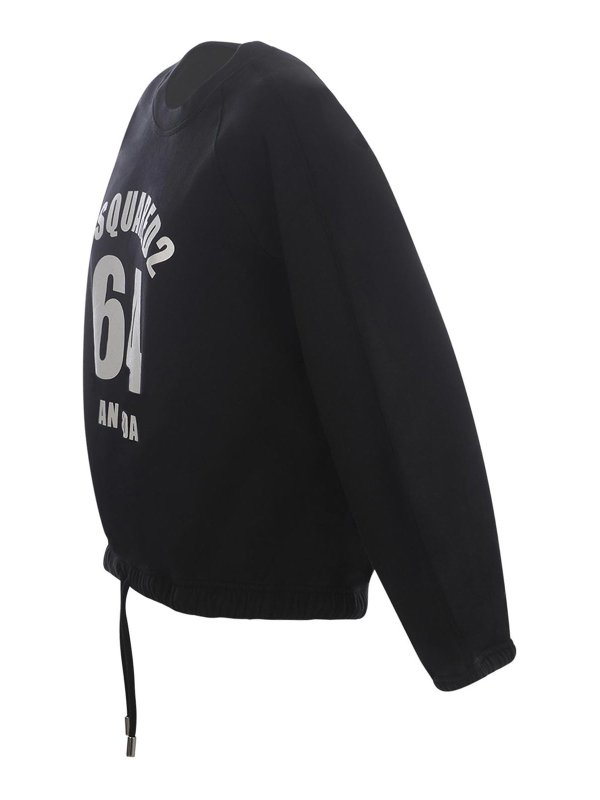 DSQUARED2: Felpe e maglie online - Felpa dsquared2 in cotone
