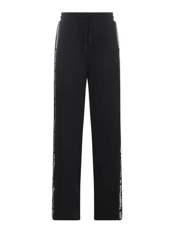 DSQUARED2: pantaloni sport - Pantaloni in nylon