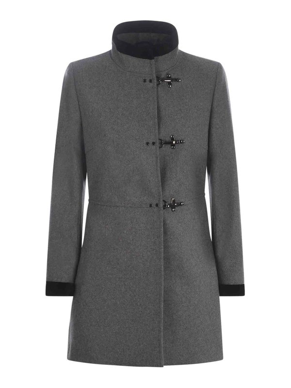 FAY: cappotti corti - Cappotto fay in misto lana