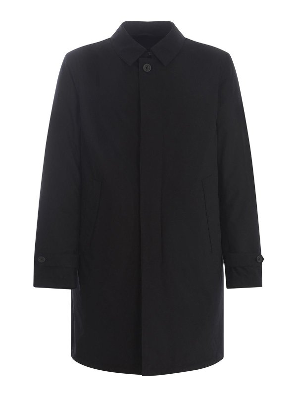 HERNO: casual jackets - Long jacket herno in nylon
