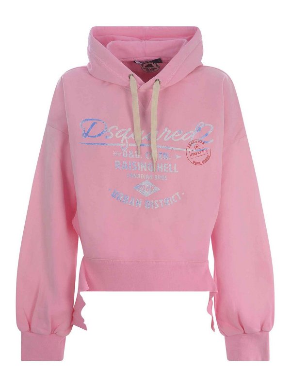 DSQUARED2: Sweatshirts und Pullover - Sweatshirt - Nude
