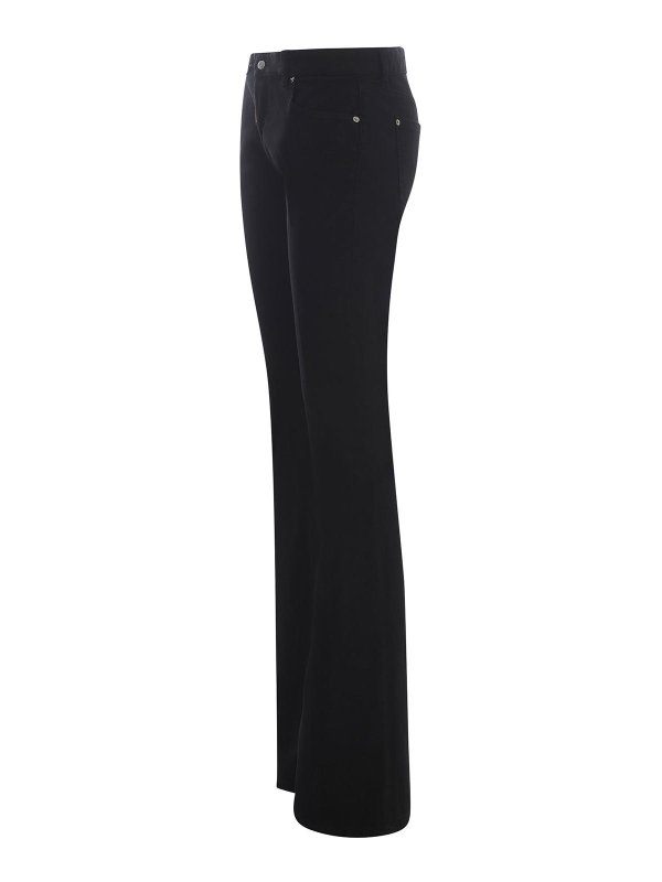 DSQUARED2: ベルボトムジーンズ online - フレアジーンズ - 黒