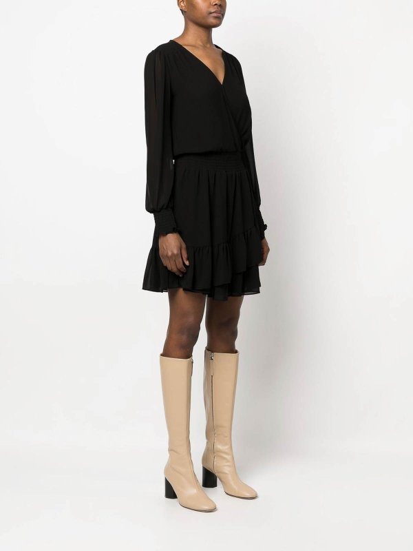 The Best Shops MICHAEL KORS: short dresses - Solid ruffle dress