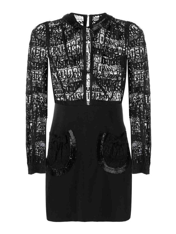 DSQUARED2: ショートドレス - ショートドレス - 黒