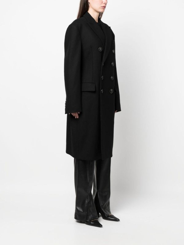 DSQUARED2: long coats online - Coat