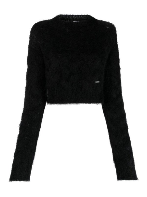 DSQUARED2: クルーネック - クルーネック - 黒