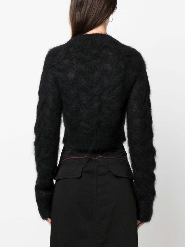 クルーネック - 黒 shop online: DSQUARED2