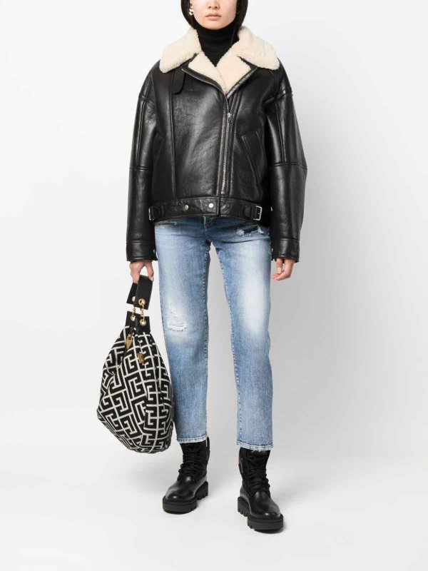 DSQUARED2: straight leg jeans online - Trousers