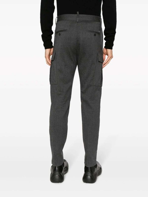 Pantalón Casual - Gris shop online: DSQUARED2