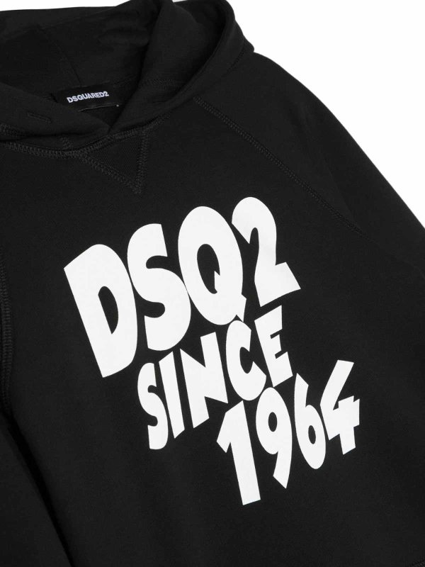 The Best Shops DSQUARED2: Sudaderas y suéteres - Sudadera - Negro