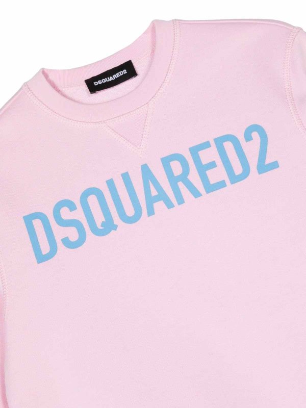 The Best Shops DSQUARED2: Sudaderas y suéteres - Sudadera - Rosado