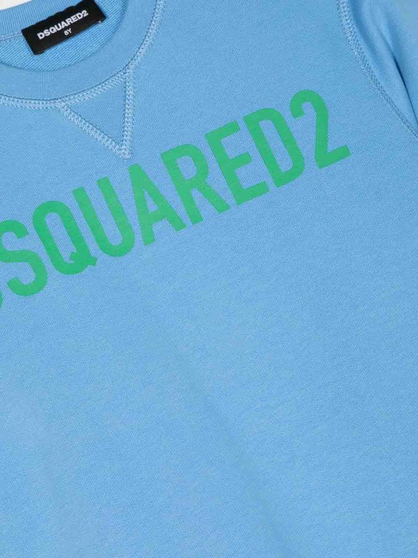 The Best Shops DSQUARED2: Sweatshirts & Pulls - Sweat-Shirts - Bleu