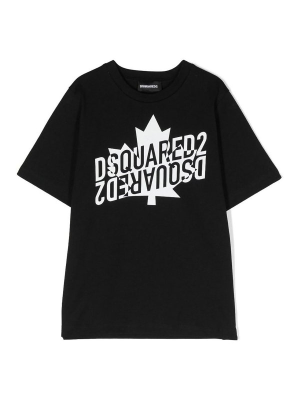 DSQUARED2: T-shirts - T-Shirt - Schwarz