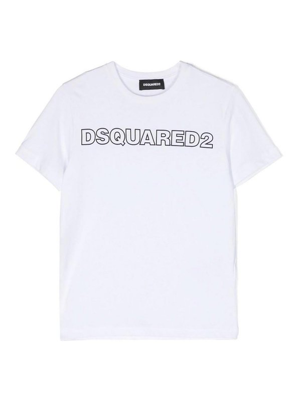 DSQUARED2: T-shirts - T-Shirt - Weiß