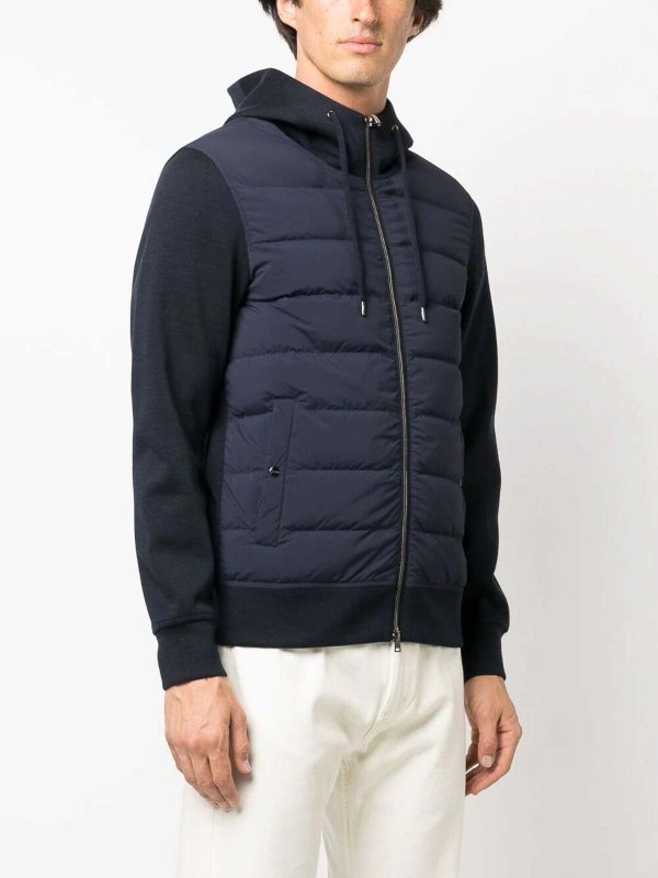 The Best Shops HERNO: padded jackets - Bomber knit