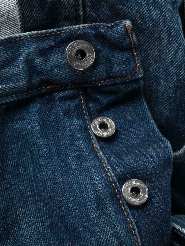 OFF-WHITE buy online Vaqueros Rectos - Azul