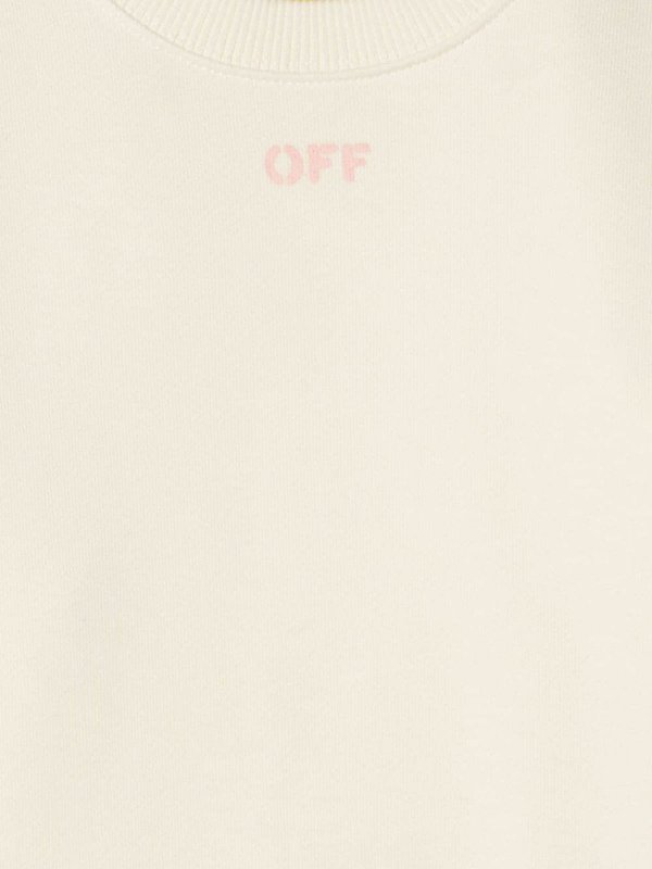 The Best Shops OFF-WHITE: Sudaderas y suéteres - Sudadera - Crema