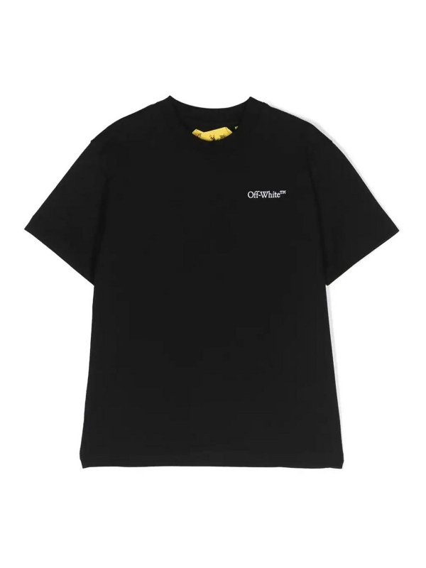 OFF-WHITE: t-shirts - Classic arrow tab