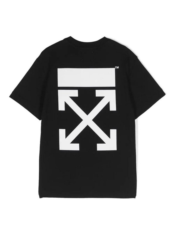 OFF-WHITE: t-shirts online - Classic arrow tab