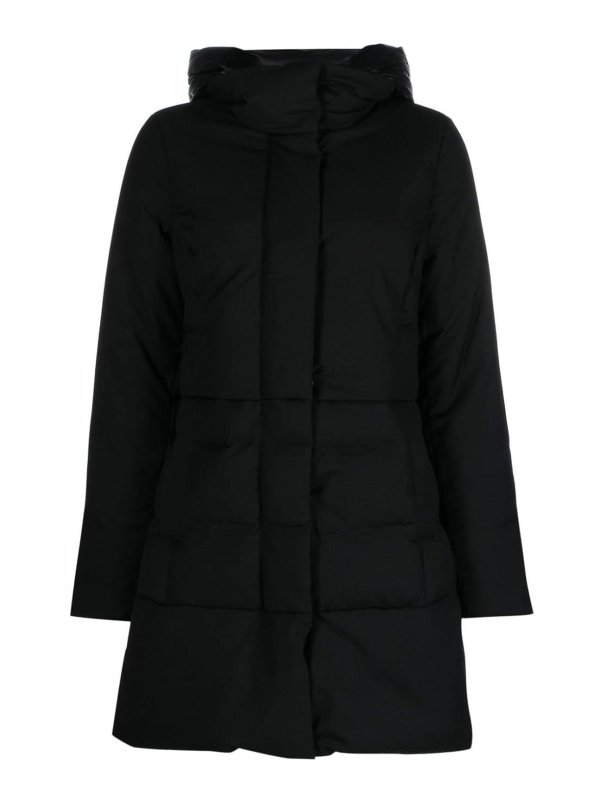 WOOLRICH: parkas - Black Parka
