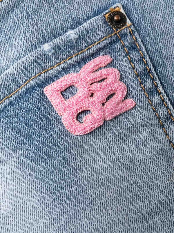 The Best Shops DSQUARED2: Bootcut Jeans - Dunkelblau