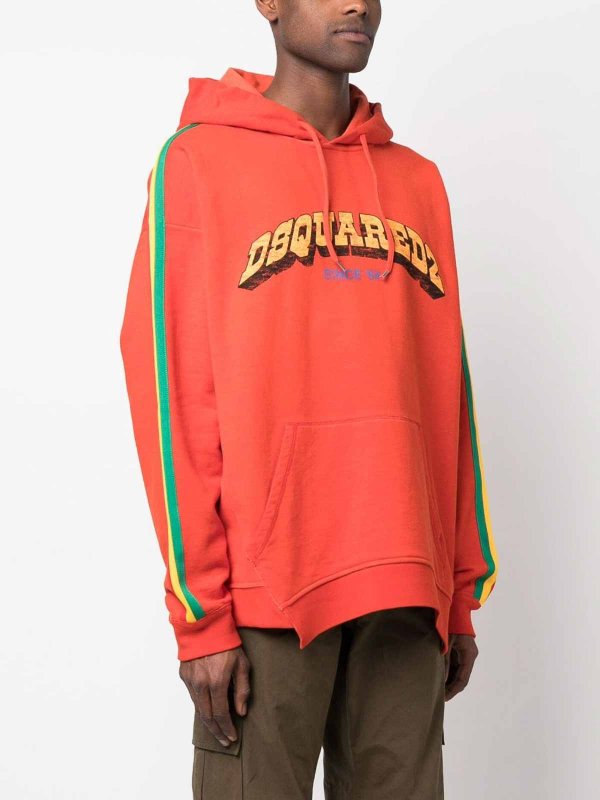The Best Shops DSQUARED2: Sudaderas y suéteres - Sudadera - Rojo