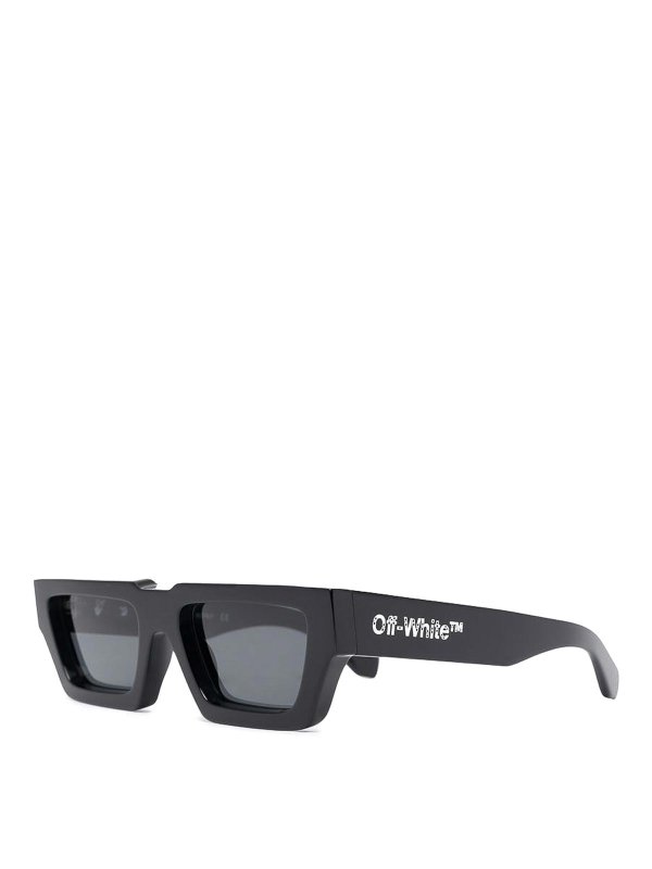 OFF-WHITE: 眼鏡 - 眼鏡 - 黒