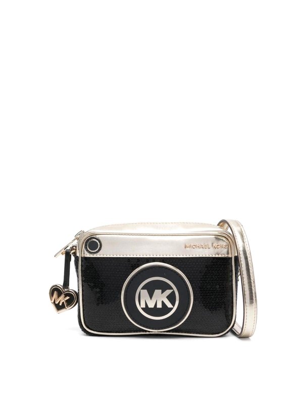 MICHAEL KORS: クロスボディバッグ - クロスボディバッグ - 黒