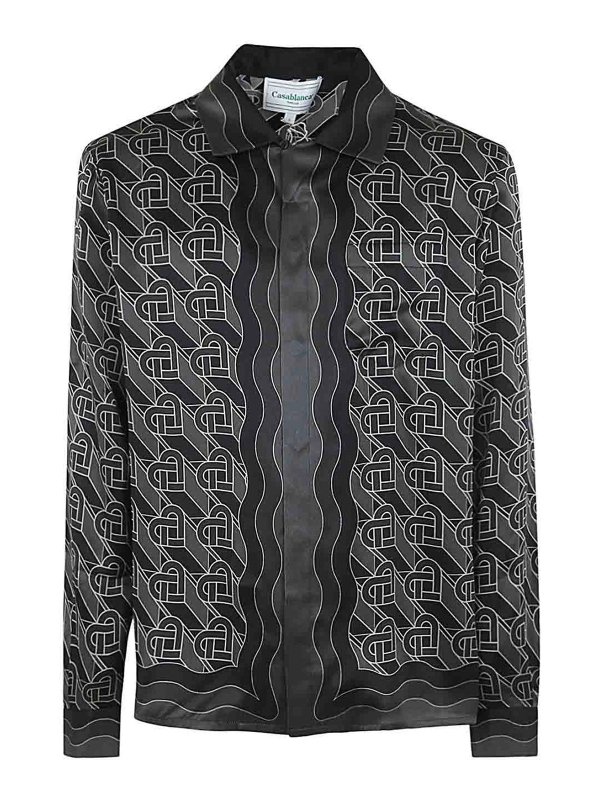 CASABLANCA: Chemises - Chemise - Noir