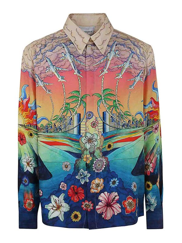 CASABLANCA: シャツ - シャツ - マルチカラー