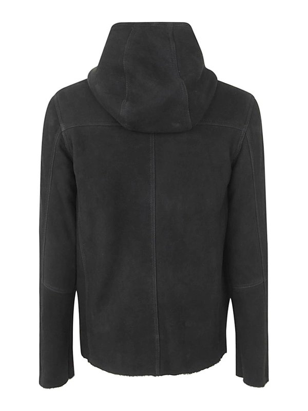 GIORGIO BRATO: casual jackets online - Sheepskin bomber jacket