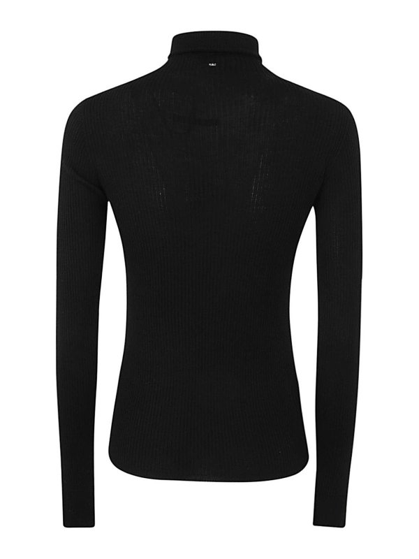 SPORTMAX: Rollkragenpullover  und Polo-Ausschnitt online - Rollkragenpullover - Schwarz