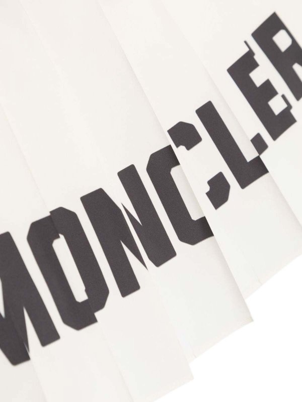 The Best Shops MONCLER JR: ニーレングススカート＆ミディ丈 - 膝丈/ミディスカート - 白