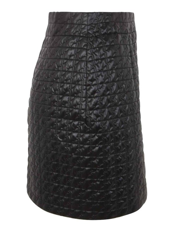 The Best Shops PATOU: ニーレングススカート＆ミディ丈 - 膝丈/ミディスカート - 黒