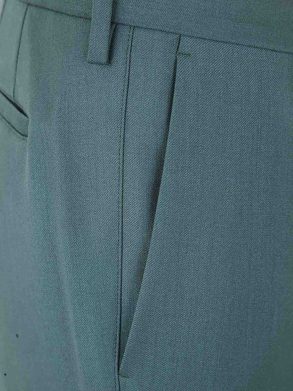 The Best Shops PAUL SMITH: テーラードトラウザー - ショートパンツ - 緑