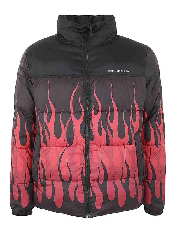 VISION OF SUPER: Chaquetas casual - Chaqueta Casual - Negro