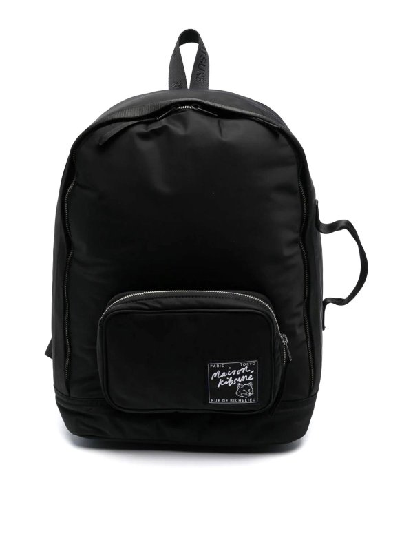 MAISON KITSUNÉ: backpacks - Nylon backpack