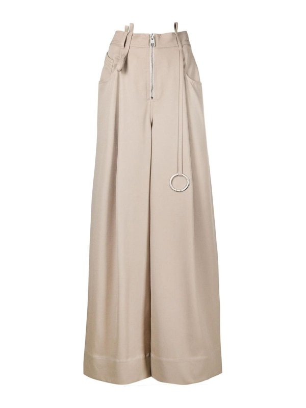 The Attico: カジュアルトラウザー - ショートパンツ - ベージュ