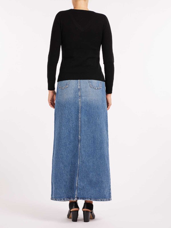 クルーネック - 黒 shop online: ABSOLUT CASHMERE