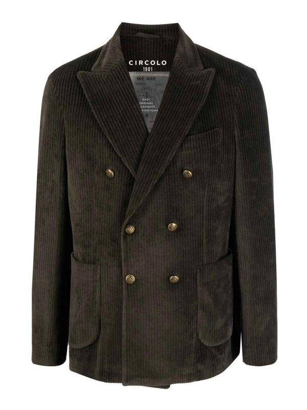 CIRCOLO 1901: casual jackets - Double-breasted blazer
