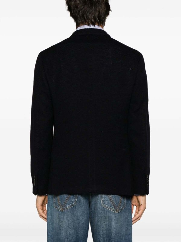 LARDINI: short coats online - Double-breasted blazer