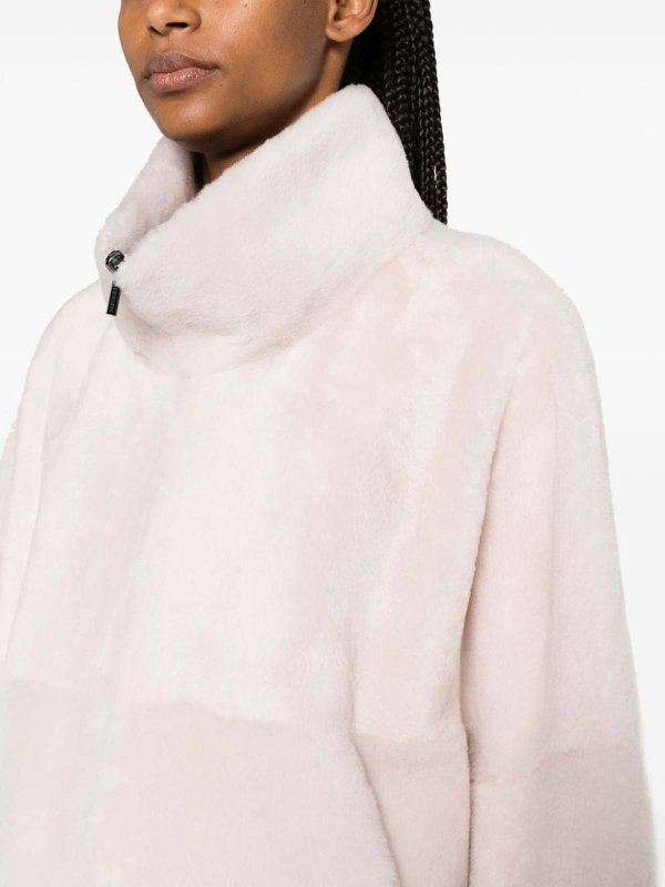 ショートコート - ベージュ shop online: PESERICO