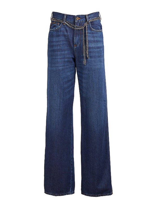 STAFF: Bootcut - Bootcut Jeans - Blau
