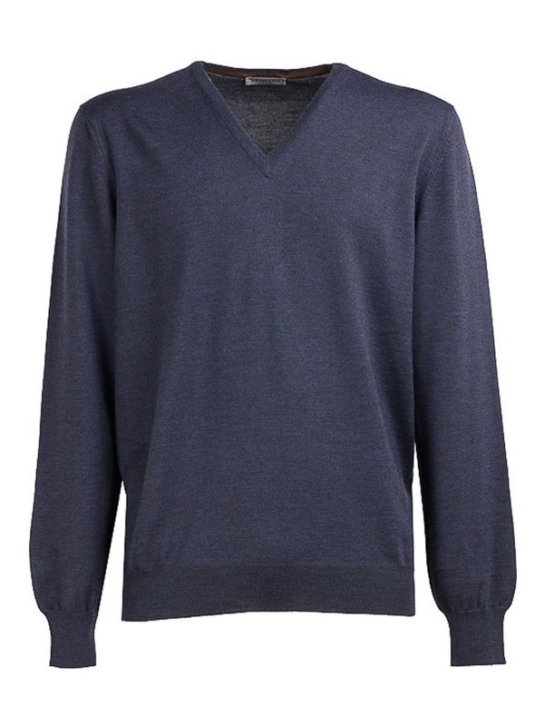 VENGERA: crew necks - V-neck sweater
