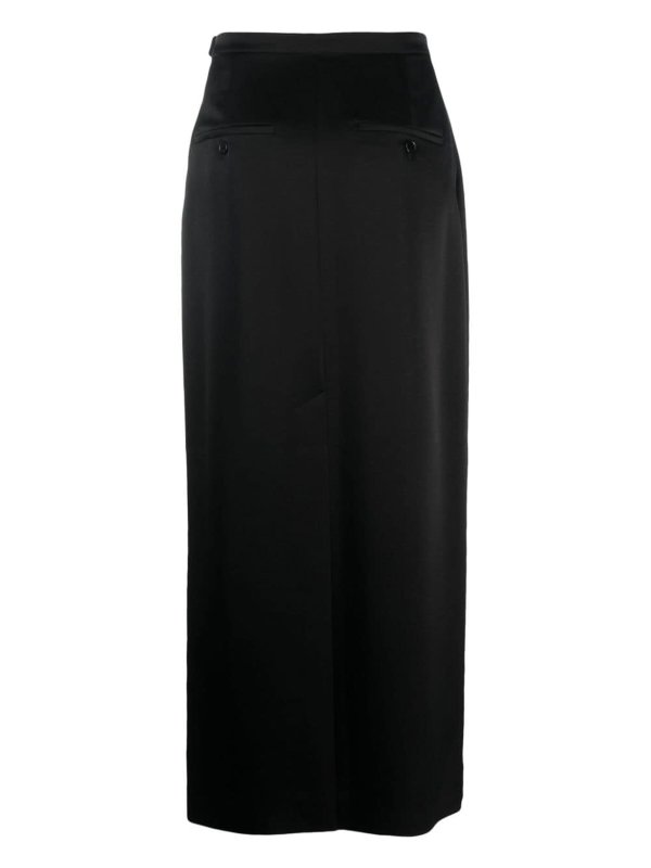 LANVIN: Knee length skirts & Midi online - Long satin skirt
