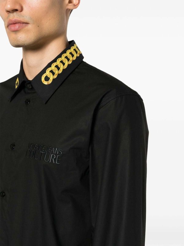 Versace Jeans Couture: シャツ online - シャツ - 黒