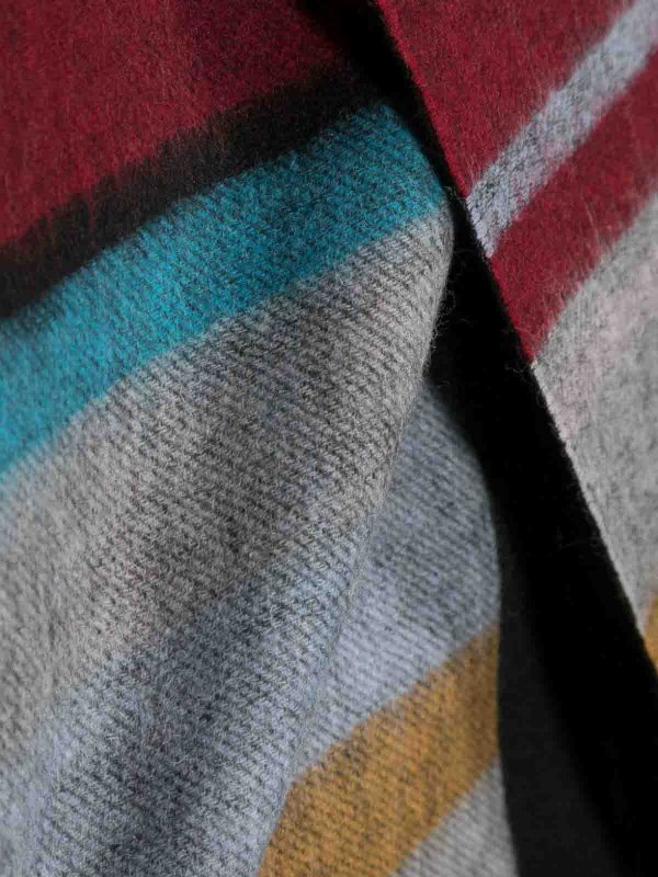 PAUL SMITH: scarves online - Ffringed scarf