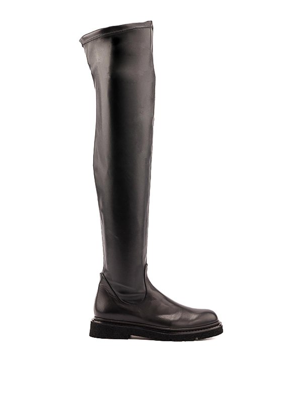 GUGLIELMO ROTTA: ブーツ - ブーツ - 黒