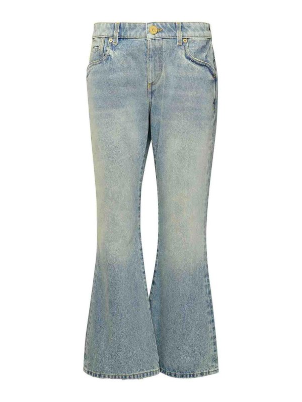 Balmain: bootcut jeans - Jeans western
