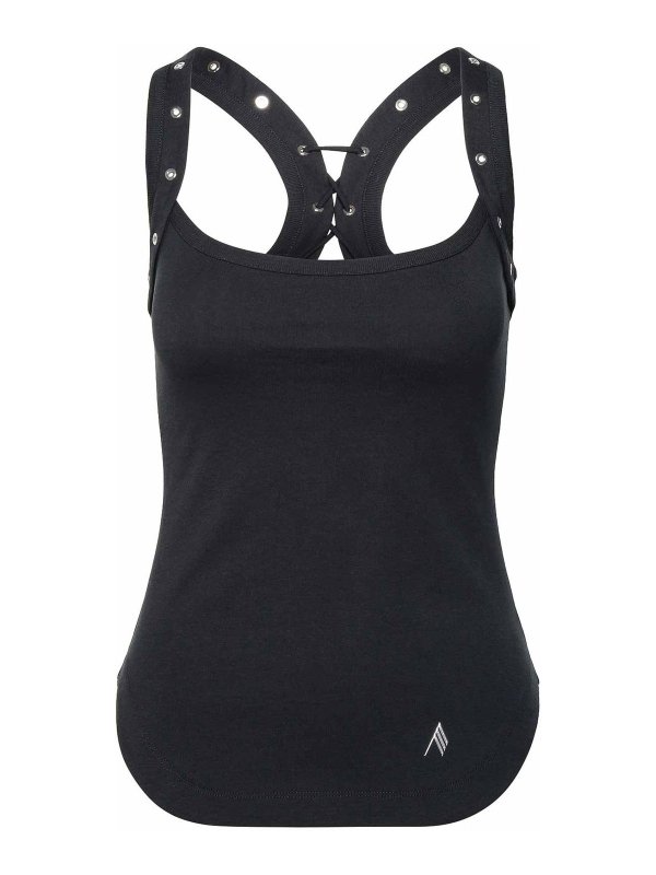 The Attico: Top e canotte - Canotta lacci